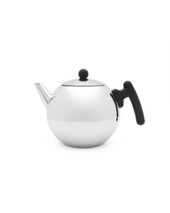 Teapot Bella Ronde 1.2L flat black fitt.