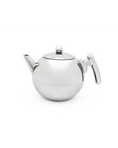 *Teapot Bella Ronde 1.2L flat chrom. fitt.