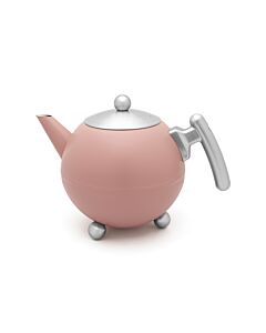 Teapot Duet Bella Ronde 1.2L Blush pink