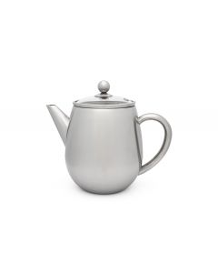 Teapot Duet Eva 1.1L satin finish