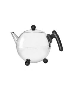 Teapot Bella Ronde 1.2L black fitt.