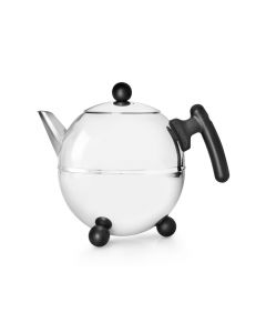 Teapot Bella Ronde 1.5L black fittings