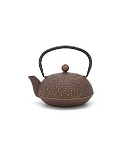Teapot Anhui 0.9L cast iron aubergine
