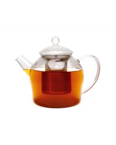 Glass Minuet teapot 1.2L with filter