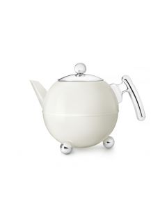 Eva 37oz Double Wall Teapot (Stainless Steel), Bredemeijer