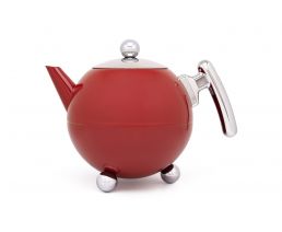 Teapot Bella Ronde 1.2L Carmine Red