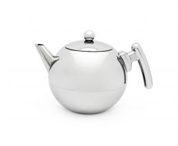 *Teapot Bella Ronde 1.2L flat chrom. fitt.