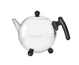 Teapot Bella Ronde 1.5L black fittings