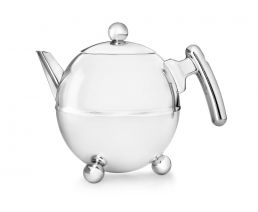 Teapot Bella Ronde 1.5L chrom. fitt.