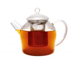 Glass Minuet teapot 1.2L with filter