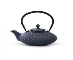 Teapot Xilin 0.8L cast iron blue