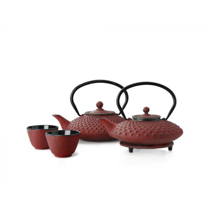 Teapot Xilin 0.8L cast iron red