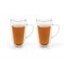 Double walled glass coffee/tea 295ml s/2
