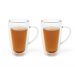 Double walled glass coffee/tea 320ml s/2