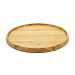 Serving tray round bamboo natural Ø35x2cm