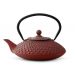 Teapot Xilin 1,25L cast iron red